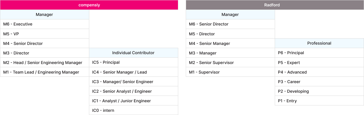 Understanding Job Leveling Radford Levels and compensly